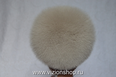 Vizio Италия шапка вязаная с мехом фото