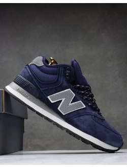 New Balance Classic 574 Blue С Мехом