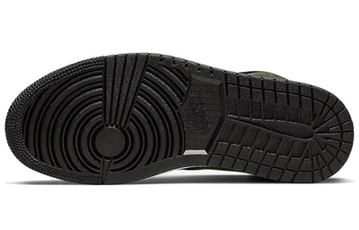 Купить оригинальные кроссовки Nike Air Jordan 1 Mid Olive (WMNS) BQ6472-030