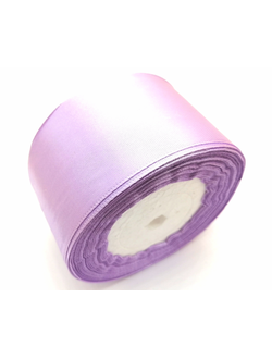 Лента атласная 50 мм, цвет светло сиреневый арт.85