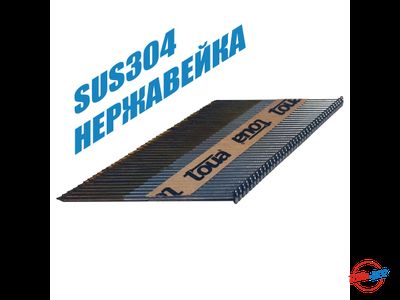 Реечные гвозди из нержавейки по дереву TOUA тип D34 3,05x75 RISUS