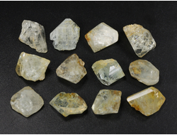 Топаз, кристалл, "дикий", в ассортименте, Россия, Забайкальский край (12-15 мм, 1-1,5 г) №36022