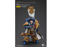 Претор Ультрамарин с силовым мечом (Warhammer Horus Heresy) - КОЛЛЕКЦИОННАЯ ФИГУРКА 1/18  Ultramarines Legion Praetor with Power Sword and Volkite Serpenta (JT00126) - JOYTOY