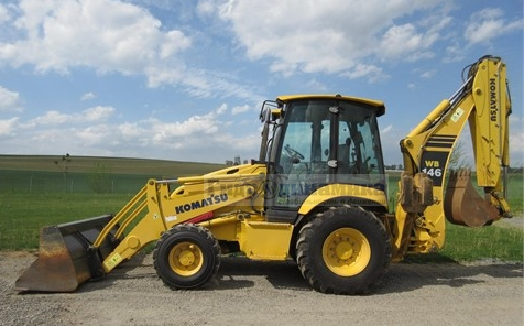 японский экскаватор Komatsu , уплотнения для гидроцилиндра выдвижения рукояти