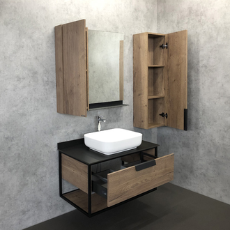 Полуколонна подвесная "Кёльн-35" дуб темный