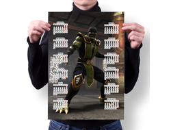 Календарь настенный Мортал Комбат, Mortal Kombat №14