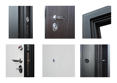 Стальная дверь   Вектор. Заказная модель.