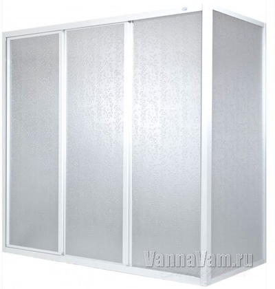 Шторка на ванну Метакам Классик капли 170 см