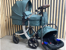 Детская коляска 3 в 1 Farfello Aimile Вечнозеленый