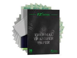 Трансферная бумага для машинного перевода EZ Thermal Transfer Paper, 20шт