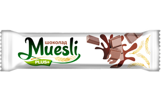 Muesli plus+ Батончик 24гр Шоколад