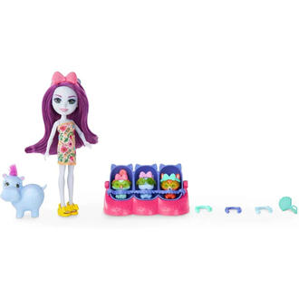 Набор игровой Enchantimals Лучшие друзья Бегемот Хедда Хиппо и Лэйк HNW97