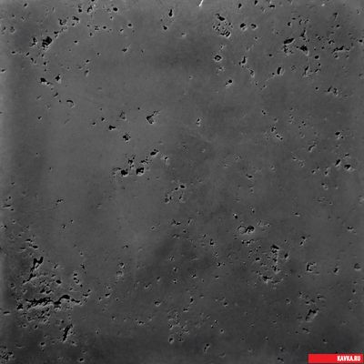 Панель, бетон "ТРАВЕРТИН", цв. Т-серый, 50*50 см