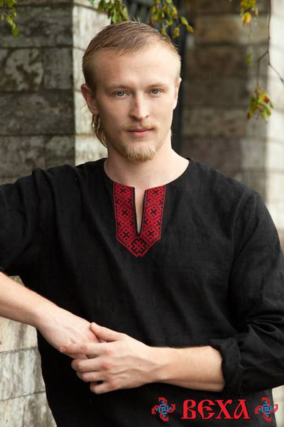 Русская рубаха мужская "Урожайная"