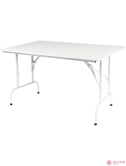 Стол банкетный складной 1200х600, орех, черный