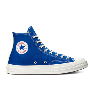 КЕДЫ CONVERSE PLAY COMME DES GARCONS синие высокие