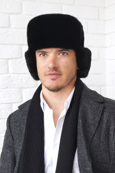 Ушанка "Макси" норка натуральная