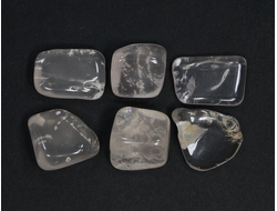 Кварц светло-розовый, галтовка в ассортименте, Бразилия (15-18 мм, 2-4 г) №21498