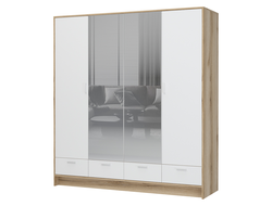 Спальня ИРИС - ШК-04 Шкаф четырехстворчатый с зеркалом
