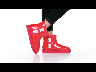 UGG Classic Clear Mini Lava Flow