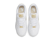 Кроссовки Nike Womens Air Force 1 '07 ESS White Gold  вид сверху