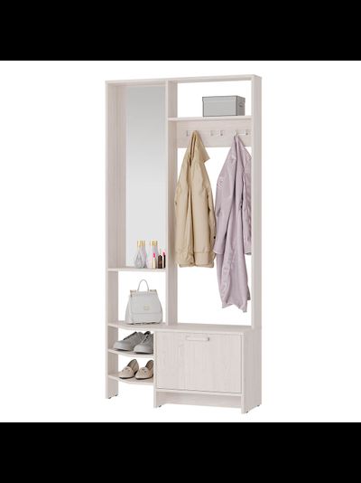 Тео ПР-01 прихожая Ясень Белый