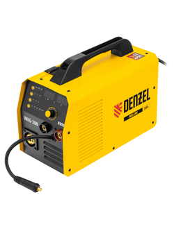 Аппарат инвертор. полуавтомат. cварки IMIG-200, 200 А, ПВ 60%, катушка 5 кг Denzel