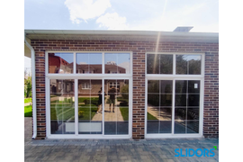 усиленная система слайдорс для остекления веранды