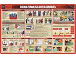 Стенд "Пожарная безопасность", 762х507 мм