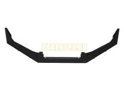 Передний силовой бампер без дуг серии Трофи на Mitsubishi L200 IV 2006-2014 (02.121.01)