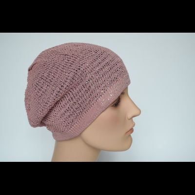 Берет розовый женский Vizio Италия 7079