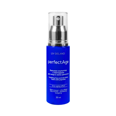 Liv Delano Perfect Age Бальзам-Скульптор с пептидами для лица и зоны декольте, 50 мл