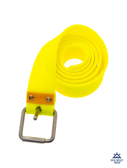 Ремень Marlin для грузов силиконовый марсельский YELLOW