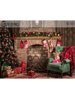 Фотофон виниловый «Рождество»