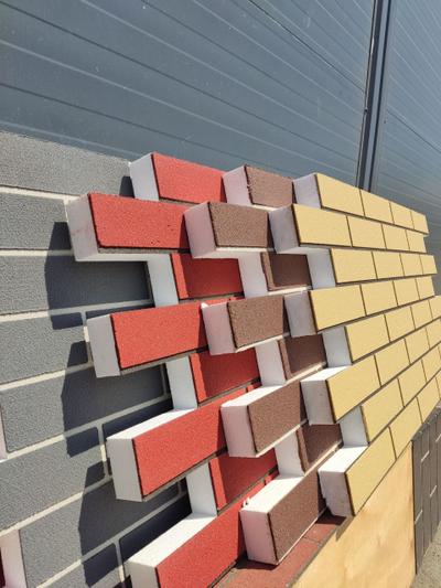 Термопанель - цоколь (Серый - графит темный)