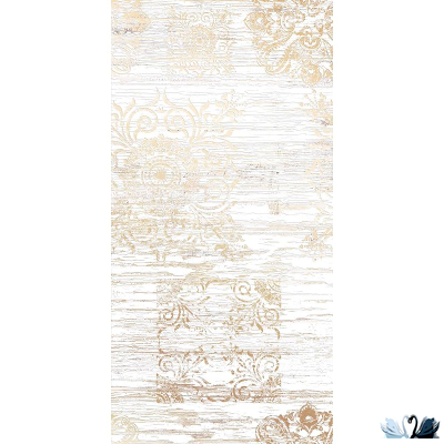 Плитка настенная Belani Папирус Декор с золотом 30 х 60 см Береза керамика
