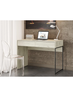 Лофт СП-001 стол письменный Крафт белый