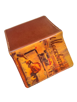 Обложка на автодокументы с принтом "Москвичка"