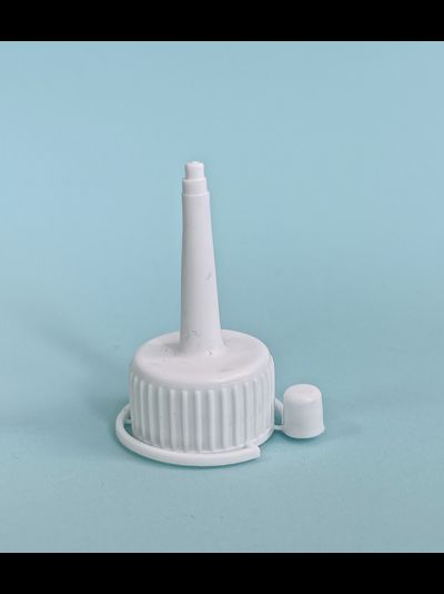 Колпачок-пипетка ПЭ 18, белый, арт. 9166