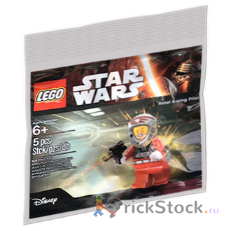 Внешний Вид Промо–Набора Lego # 5004408 «Коллекционная Минифигурка: Пилот A–Крылого Истребителя»