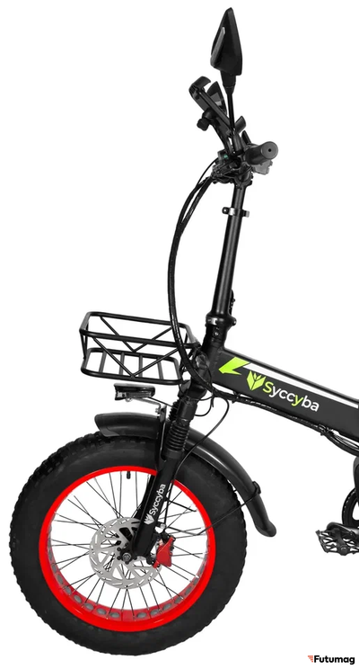 Электровелосипед SYCCYBA H1 (F10) 20AH красный