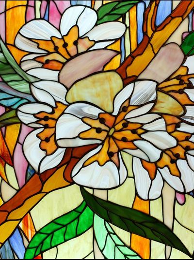 Купить греющую картину с фото витраж