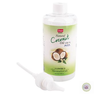 Натуральное кокосовое масло "Banna Virgin Coconut Oil". 500мл.