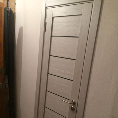 OPTIMA PORTE/ TURIN 508 ЯСЕНЬ СЕРЕБРИСТЫЙ/ ПОЛОТНО ОСТЕКЛЕННОЕ