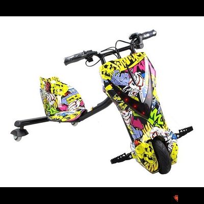 Электрический дрифт карт DRIFT CART MINIPRO T01 Желтый граффити