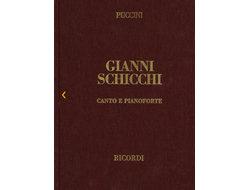 Puccini, Giacomo Gianni Schicchi Klavierauszug gebunden (en/ital)