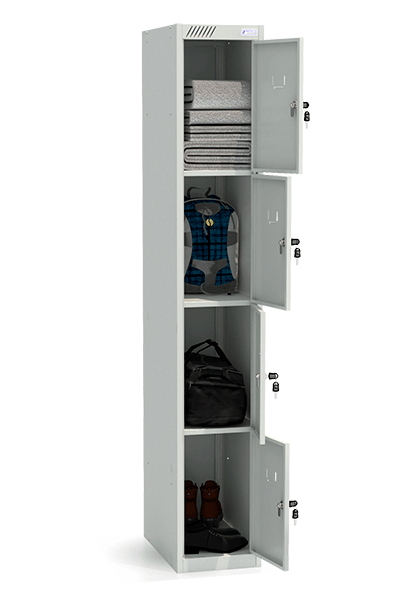 Локер шкаф металлический ШРС 14-300, 1850х300х500 мм