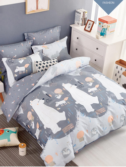 Постельное белье TANGO Twill сатин полутороспальное 150x200x1 180x230x1 70x70x2 TPIG4-1346-70