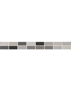 Бордюр настенный Фиори Гриджо 1506-0101 6,5х60 металлизированный