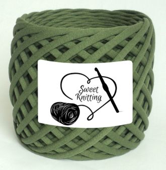 sweet knitting хаки трикотажная пряжа
